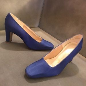 Royal Blue Heels Size 7